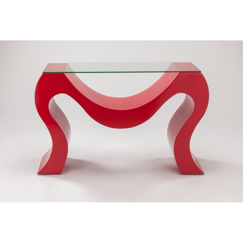 48'' W Glass Console Table