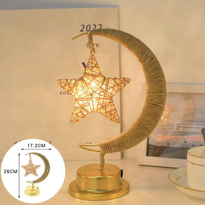 LED Decorative Light Star Light Wrought Iron Night Light