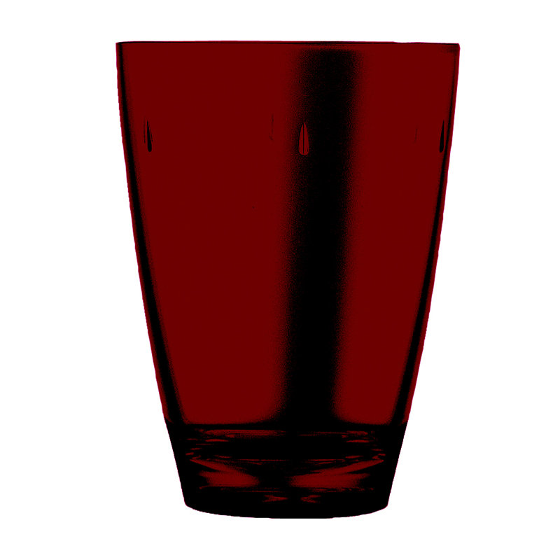 Polycarbonate Tumbler 15 oz - 12 Pieces, Garnet