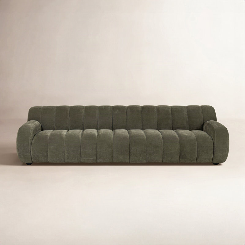 Carina Sofa, Malmo Olive Velvet