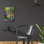 «The Gazebo» par John Rivera, art en verre acrylique Wal