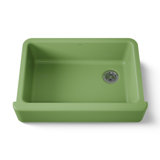 Whitehaven® 33" x 22" Self-Trimming Under-Mount Single-Bowl Kitchen Sink with Tall Apron