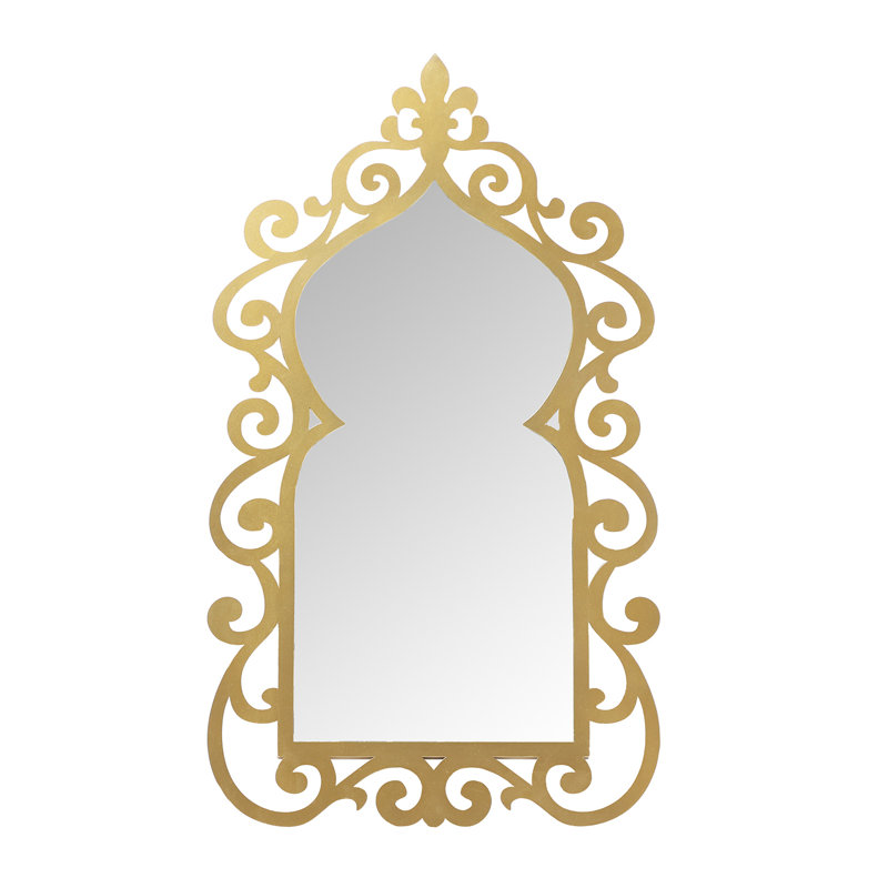 Roane Metal Arch Wall Mirror