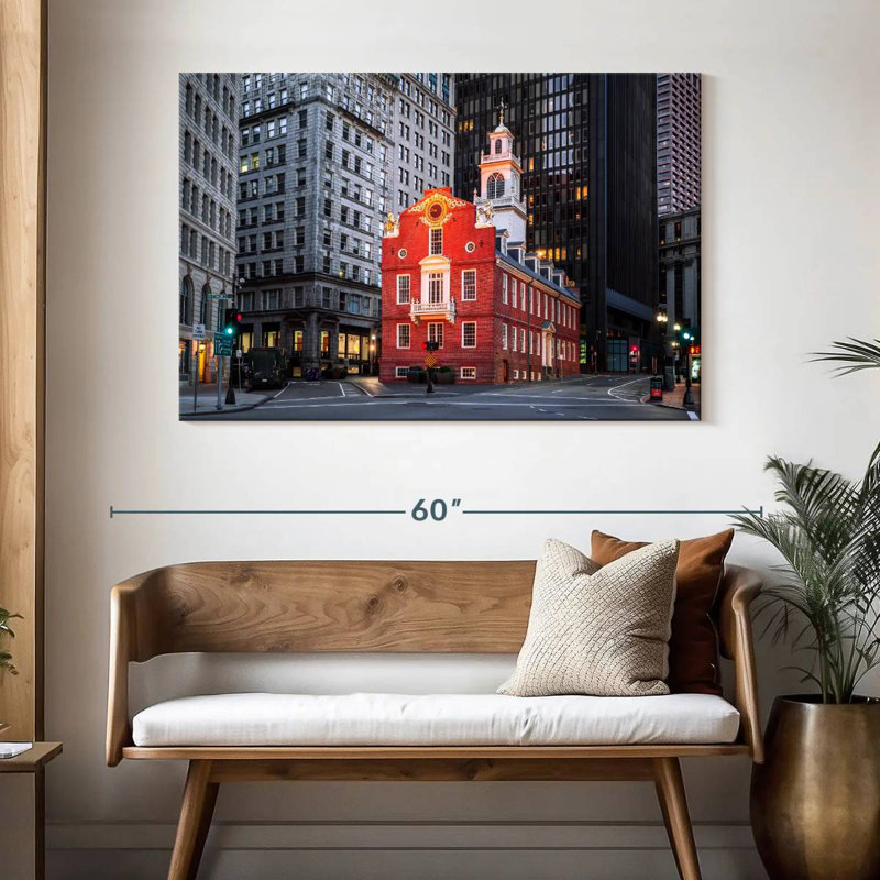 Boston Old State House de Boston, H 32 po x l 48 po