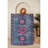 Luxurious 100% Cotton Area Rug, 3.3 x 9.8 ft | Antibacterial, Non-Slip PVC Underside, 0.3 in Pile Height | Machine Washable, Delicate Care Recommended | Vibrant Pink, Orange, Blue & Navy Colors, Perfect for Home Decor-112936805