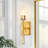 1-Light Antique Swing Armed Cylinder Wall Sconce