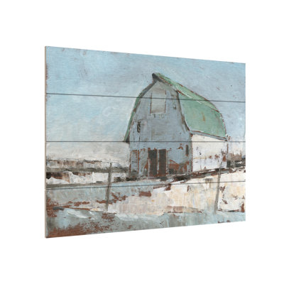 " Plein Air Barn I " by Ethan Harper