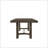 Farren Weathered Oak Finish Dining Table