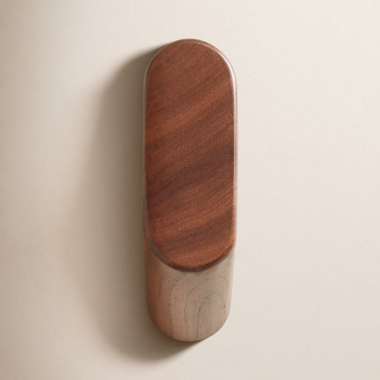 Wook Solid Wood Wall Hook, Walnut