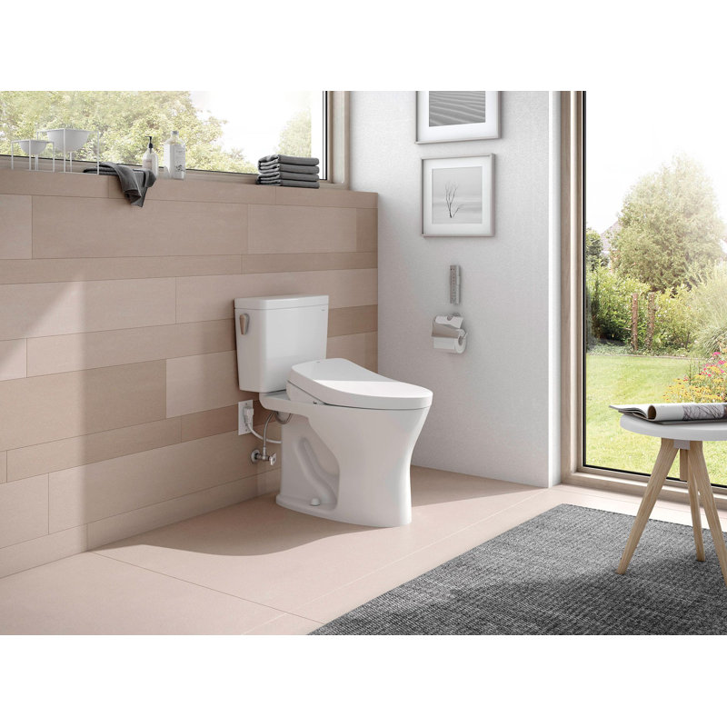 Drake® Dual-Flush Elongated Two-Piece toilet (Seat Included)