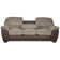 Chinou 96" Upholstered Sofa with Drop Down Table
