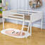 Lit mezzanine en bois avec échelle Janicka-836372698-836372695