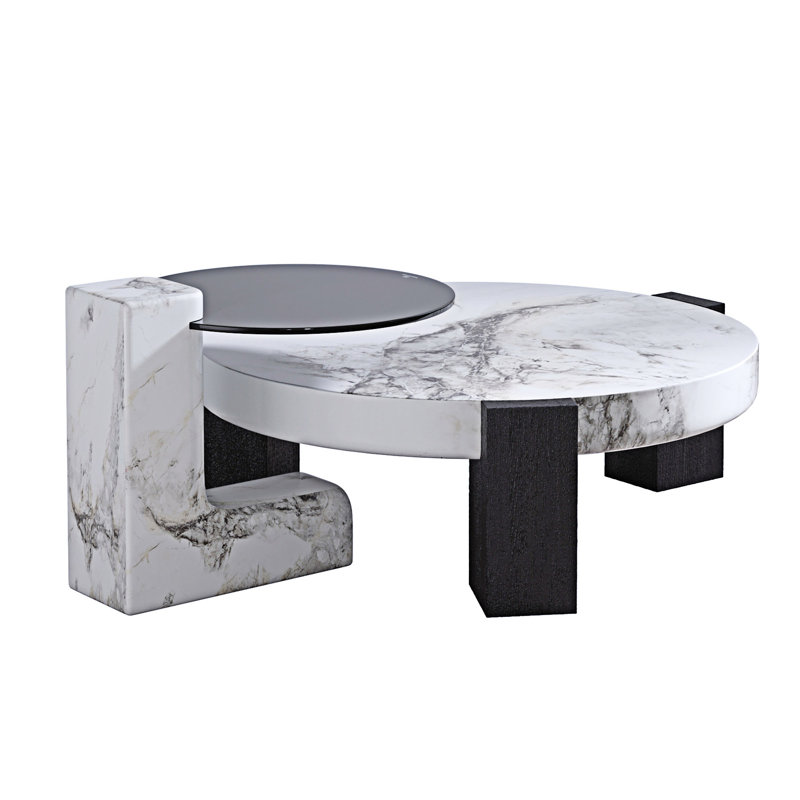 Coffee Table With Side Table