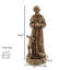 Statue de jardin Toland Saint Francis