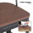 Johntell Metal Dining Chair Counter Height Chairs Stackable Barstools Wood with Removable Backrest-683726929-683727022