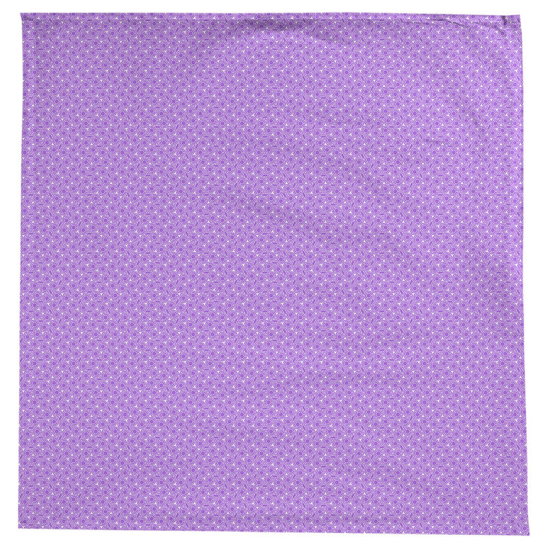 Nappe Leffel, Violet / blanc