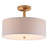 Jaida Fabric Semi Flush Mount