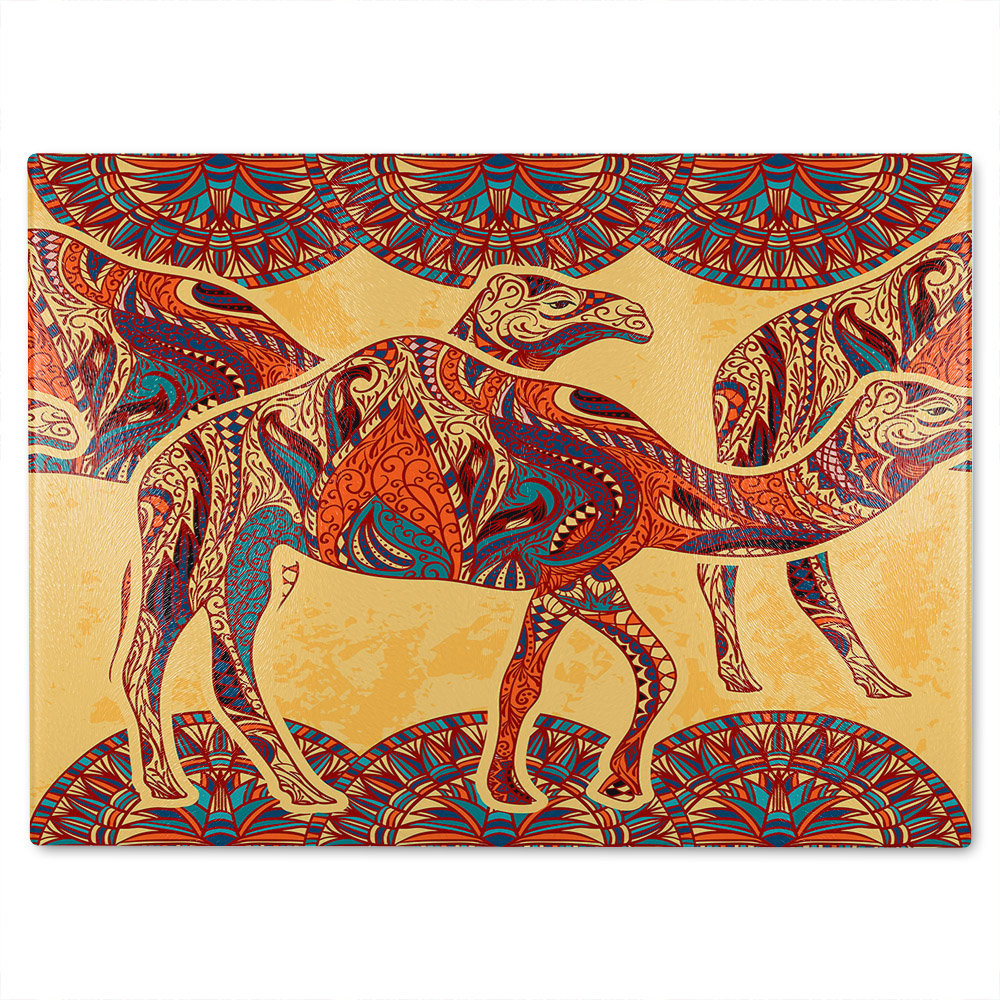 Camels Glass Chopping Board