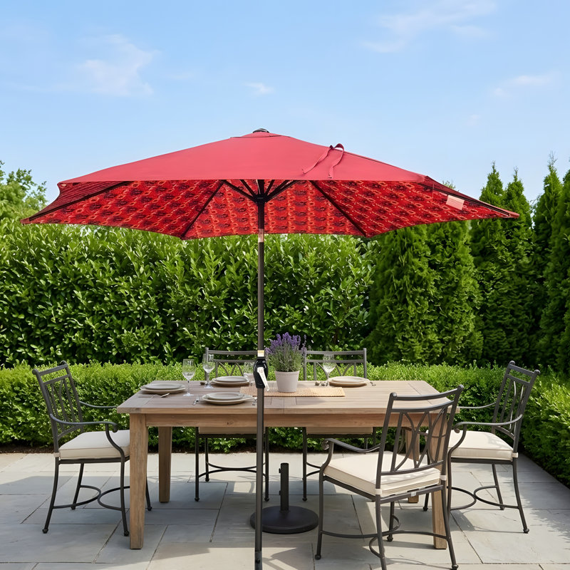 Parasol 9 pi 9 pi , Rouge