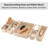 7-Piece Felt Drawer Organizer Set - Beige-121303224