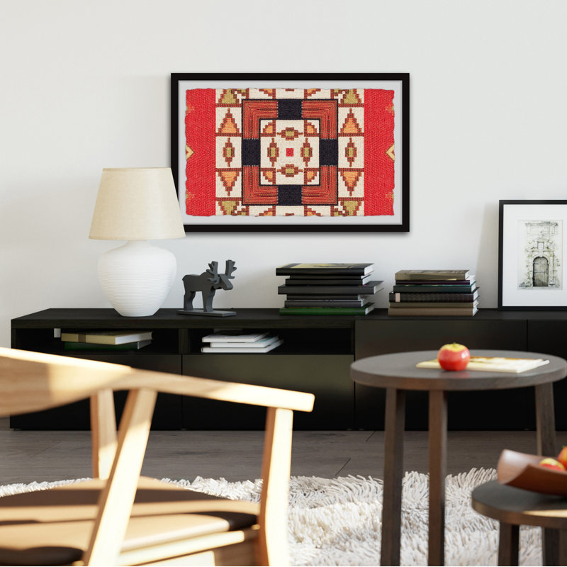 Forbidden Walls - Single Picture Frame Painting, 38cm H x 45cm W x 3.81cm D