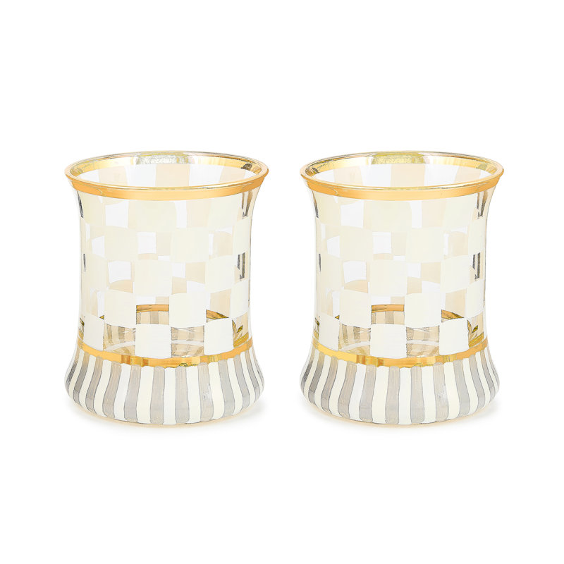 Carnival White Tumbler Glass