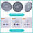 Wall Clock  Non-Ticking Silent Battery Operated Round Wall Clock Modern Elegant Simple Style Decor Clock For Home/Office/School/Kitchen/Bedroom/Living Room