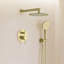 Robinet de douche circulaire avec valve brute-74557746