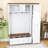 Multi-Functional Hall Tree with Cabinets, Storage Bench, Drawers and Hooks-129991208