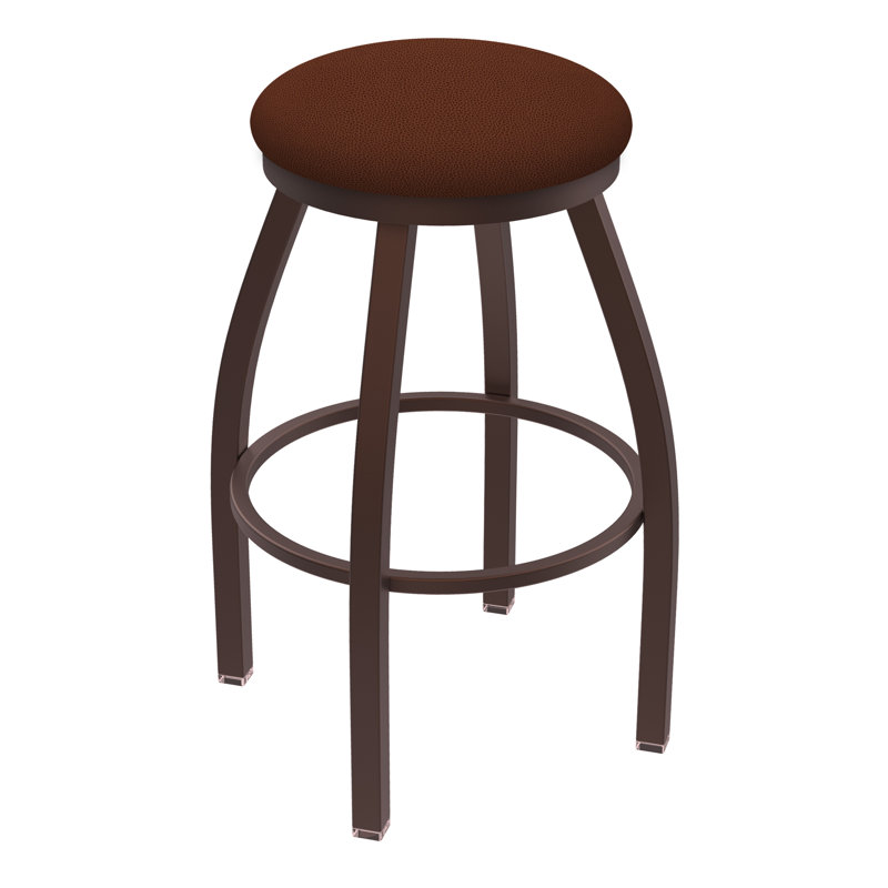 Tabouret pivotant Cragin XL802, Bronze, Vinyle - Adobe Rein, Très haut (assise de 36 po de hauteur)