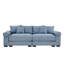 Coussin modulaire surdimensionné de 92 po avec accoudoirs extra larges en velours côtelé modulaire Cloud-1203720880-1203720894
