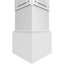 Craftsman Classic Bungalow Square non effilé avec colonne Mission Capital-70774117