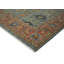 Tapis 12 pi x 15 pi 1 po en laine noué à la main turquoise Oushak-641583259-641583269