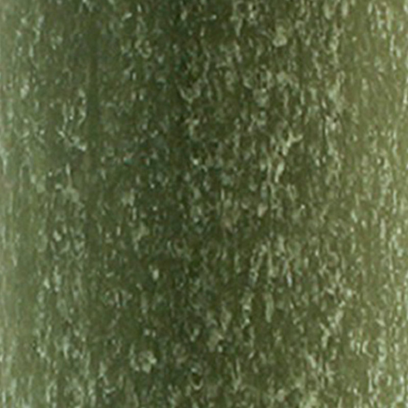 Bougie conique non parfumée, Olive foncé
