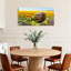 Plantes et fleurs Champ de tournesols avec panier de fleurs-1179144744