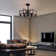 Cantin 24.8" Classic Black Caged Farmhouse Ceiling Fan With Light Kit and Remote Control