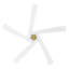 Ventilateur de plafond d'intérieur à 5 pales Baun avec télécommande-1050414115-1027365002-1050414124