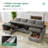 Nikitas 3-Piece Polyester Blend Sofa Set-846463754