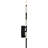Sahur Integrated LED Matte Black Wall Sconce-758667298