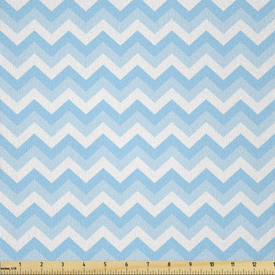 Daleysha Zigzag Classic Antique Art Illustration Fabric
