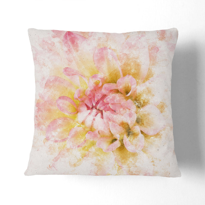 Square Throw Cushion, Stone, 40cm H x 40cm W x 15cm D