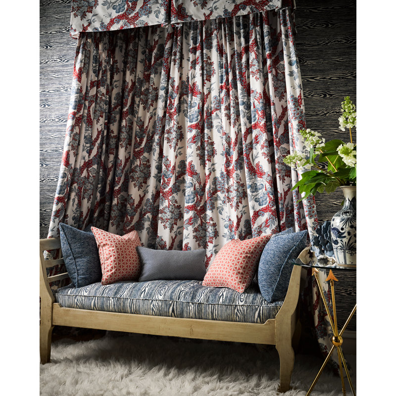 Dorset Coast Cross Channel Fabric, Navy