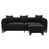 Black Faux Leather est en rupture de stock