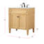 Ensemble de meuble-lavabo simple 30 po Rivers-78541277