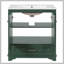 Meuble-lavabo de luxe 30 po avec lavabo en céramique, meuble-lavabo avec 2 grandes portes à fermeture douce, meuble de rangement en bois massif-478397555