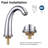 Widespread 2-handle Bathroom Faucet Pillar Tap-50085670