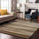Premium Machine Washable Lyndhurst AMF997 Stripes Rug