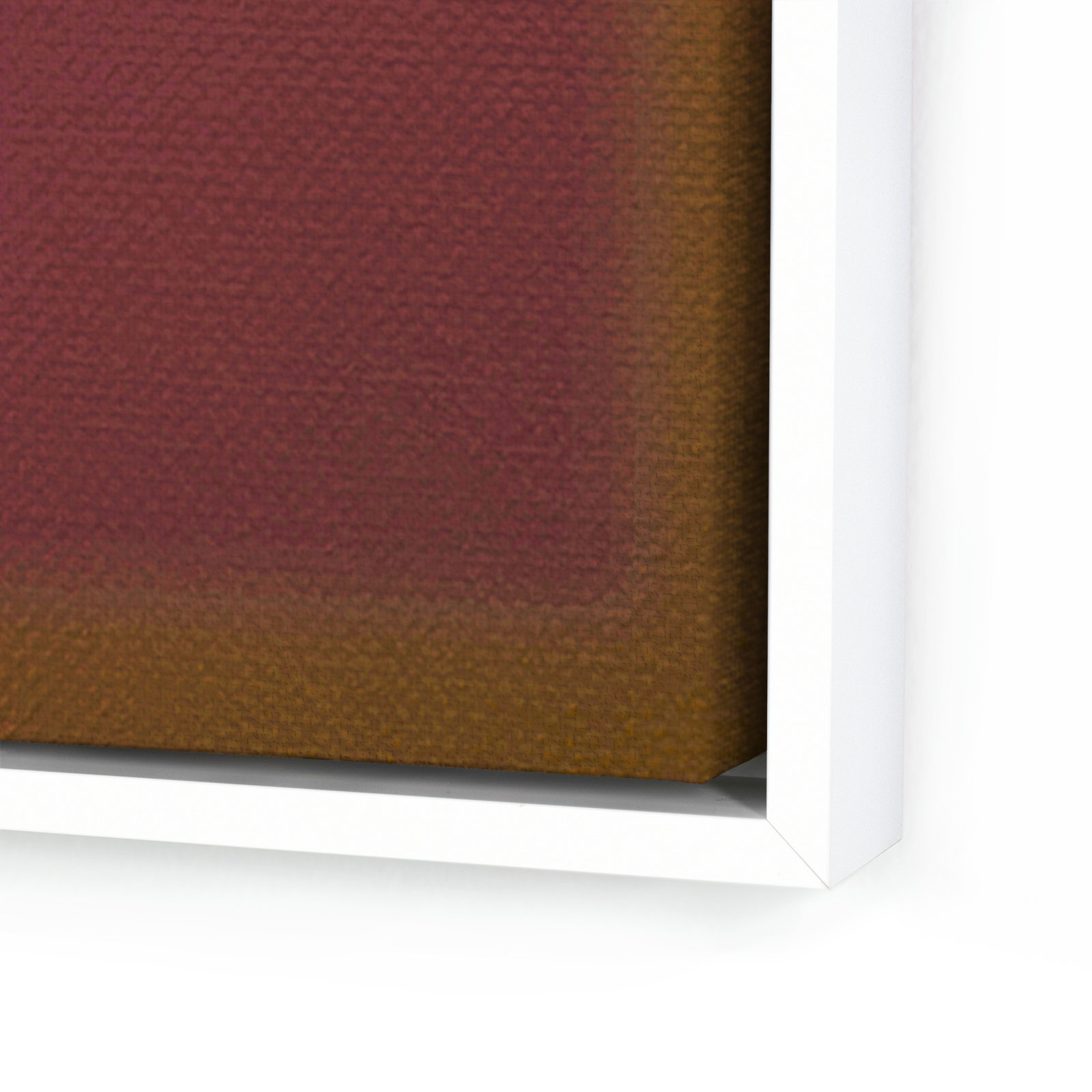 Composition Deep by Charles Stuart, 24" H x 18" W x 2" D, Red/Orange, White/Neutral