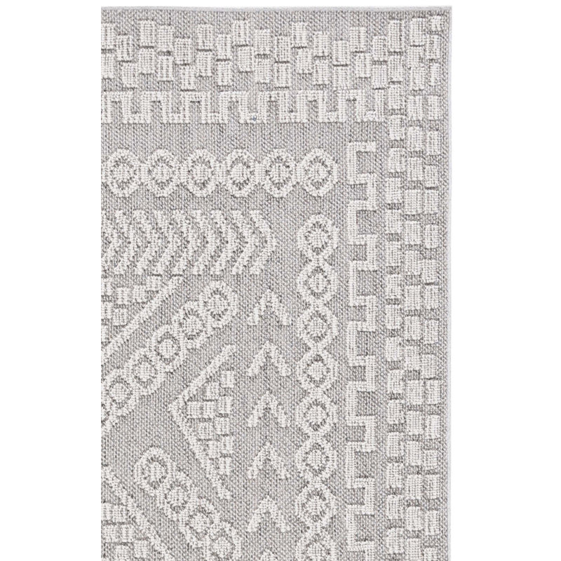 Tapis d'intérieur / extérieur Carithers, Rectangle 4 pi x 6 pi
