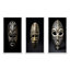 «Ethnical Traditional African Mask», 3 pièces sur toile-1344920670-1344920671